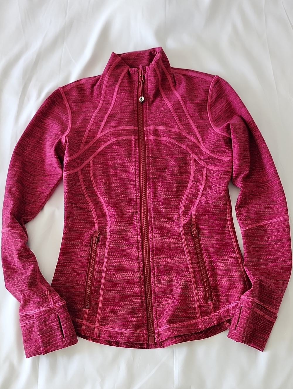 LULULEMON Women’s Pink Full-Zip Performance Jacket